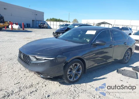 2023 Honda Accord Hybrid Ex-L из США, поврежденный, VIN 1HGCY2F67PA054334